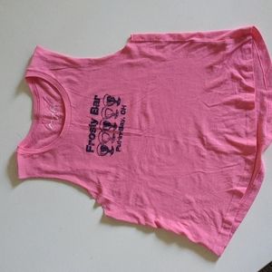 Pink Frosty Bar Put-in-Bay Tank Top